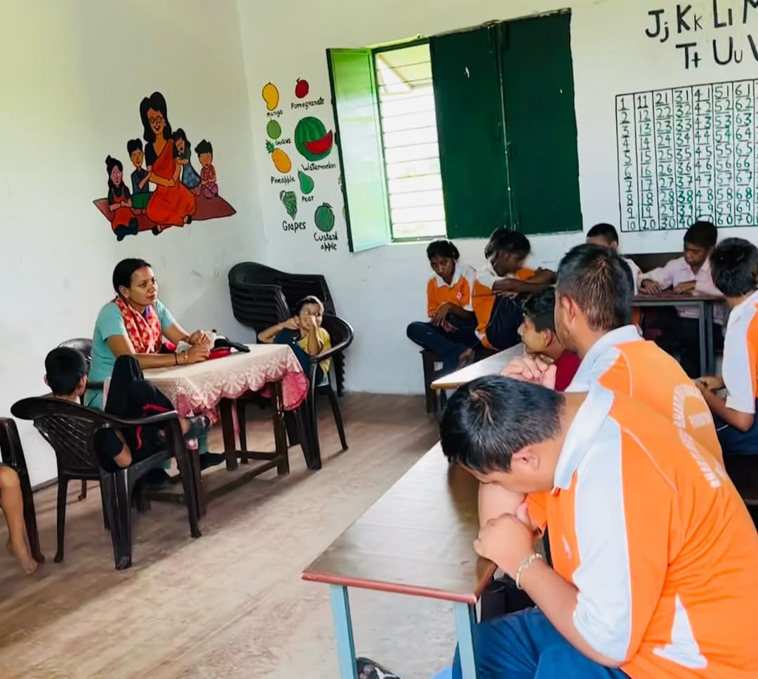 Classroom teaching session